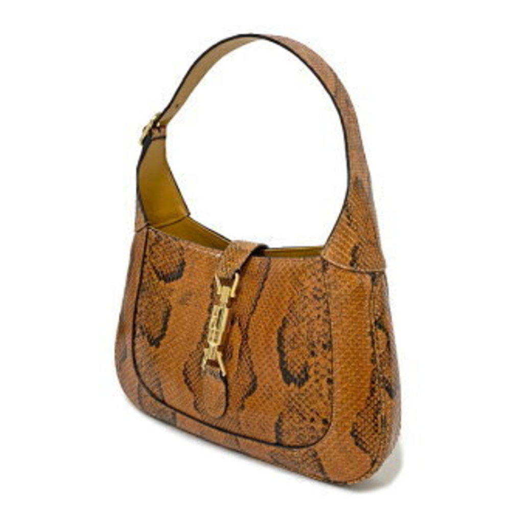Gucci Jackie Python Shoulder Bag Handbag Burton O… - image 2